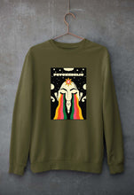Load image into Gallery viewer, Psychedelic Unisex Sweatshirt for Men/Women-Olive Green-Ektarfa.online
