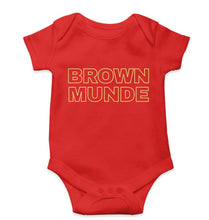 Load image into Gallery viewer, BROWN MUNDE Kids Romper For Baby Boy/Girl-0-5 Months(18 Inches)-Red-Ektarfa.online
