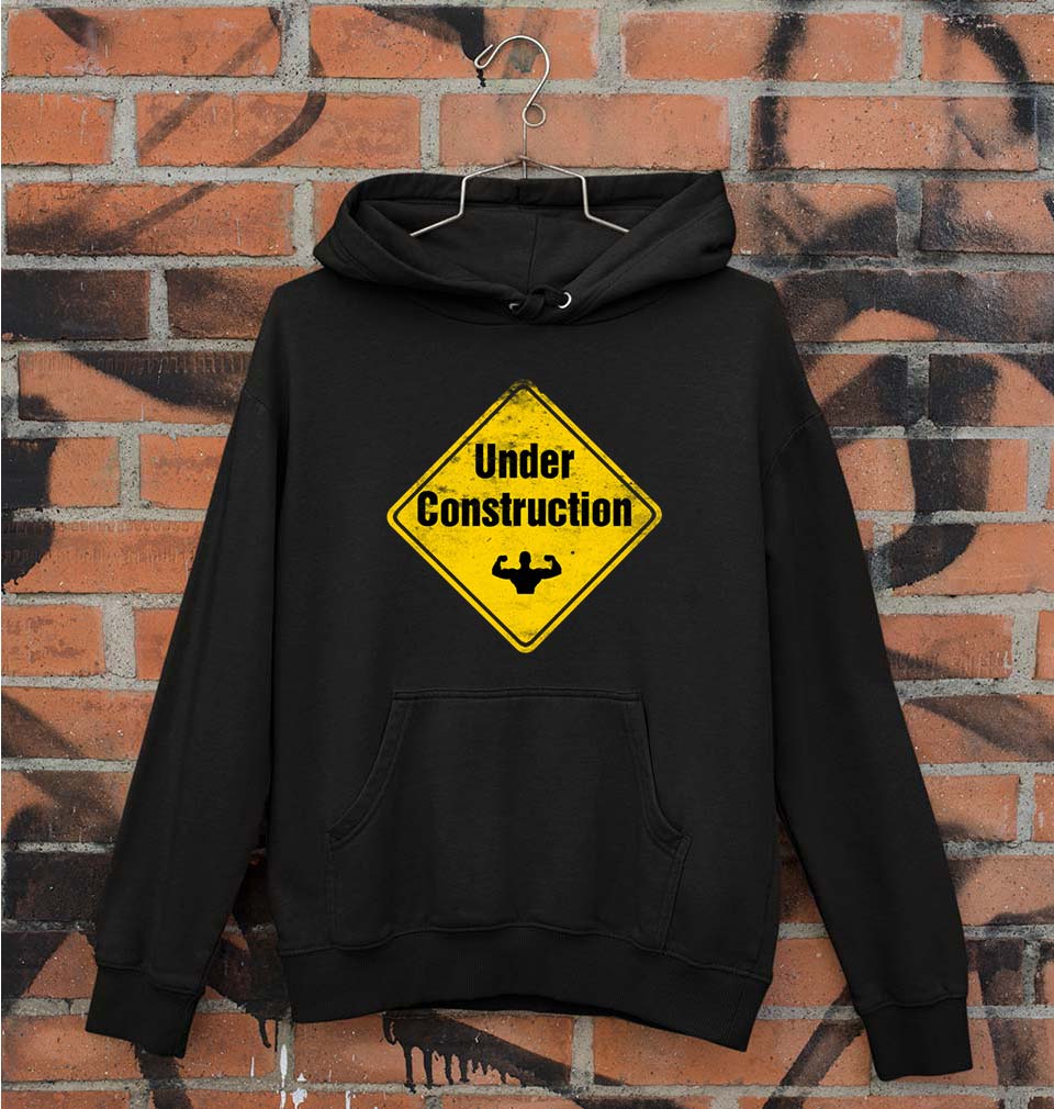 Gym Unisex Hoodie for Men/Women-Black-Ektarfa.online
