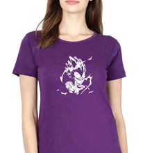 Load image into Gallery viewer, Dragon Ball T-Shirt for Women-XS(32 Inches)-Purple-Ektarfa.online
