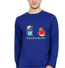 Load image into Gallery viewer, Tuca &amp; Bertie Full Sleeves T-Shirt for Men-Royal Blue-Ektarfa.online
