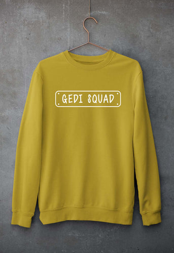 Gedi Squad Unisex Sweatshirt for Men/Women-Mustard Yellow-Ektarfa.online