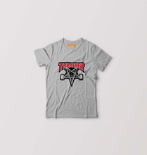 Load image into Gallery viewer, Thrasher Kids T-Shirt for Boy/Girl-0-1 Year(20 Inches)-Grey-Ektarfa.online
