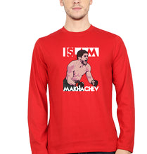 Load image into Gallery viewer, Islam Makhachev Full Sleeves T-Shirt for Men-Red-Ektarfa.online
