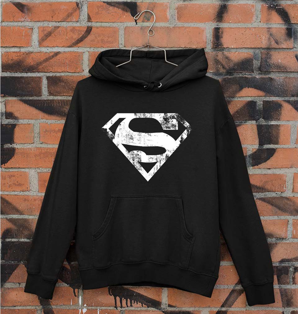 Superman Superhero Unisex Hoodie for Men/Women-Black-Ektarfa.online