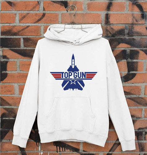 Top Gun Unisex Hoodie for Men/Women-White-Ektarfa.online