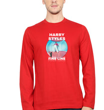 Load image into Gallery viewer, Harry Styles Full Sleeves T-Shirt for Men-Red-Ektarfa.online
