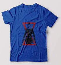 Load image into Gallery viewer, Black Widow T-Shirt for Men-Royal Blue-Ektarfa.online

