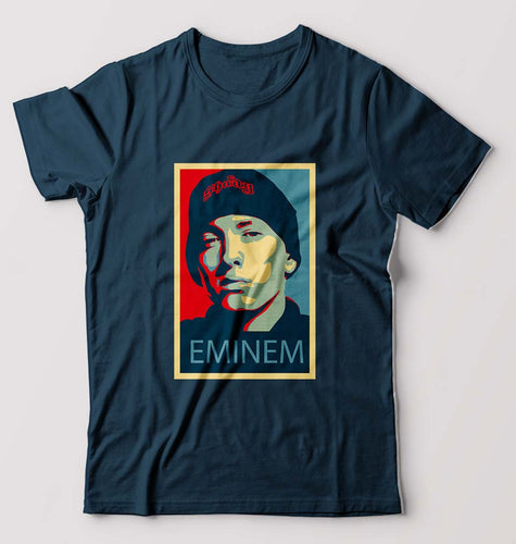 EMINEM T-Shirt for Men-Petrol Blue-Ektarfa.online