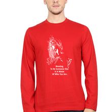 Load image into Gallery viewer, Kurt Cobain Full Sleeves T-Shirt for Men-Red-Ektarfa.online
