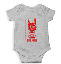 Load image into Gallery viewer, Rock N Roll Kids Romper For Baby Boy/Girl-0-5 Months(18 Inches)-Grey-Ektarfa.online
