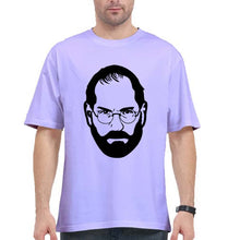 Load image into Gallery viewer, Steve Jobs Oversized T-Shirt for Men-Lavender-Ektarfa.online
