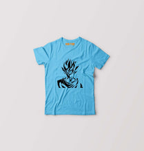 Load image into Gallery viewer, Anime Goku Kids T-Shirt for Boy/Girl-Light Blue-Ektarfa.online
