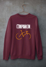 Load image into Gallery viewer, Cycling Companion Unisex Sweatshirt for Men/Women-Maroon-Ektarfa.online
