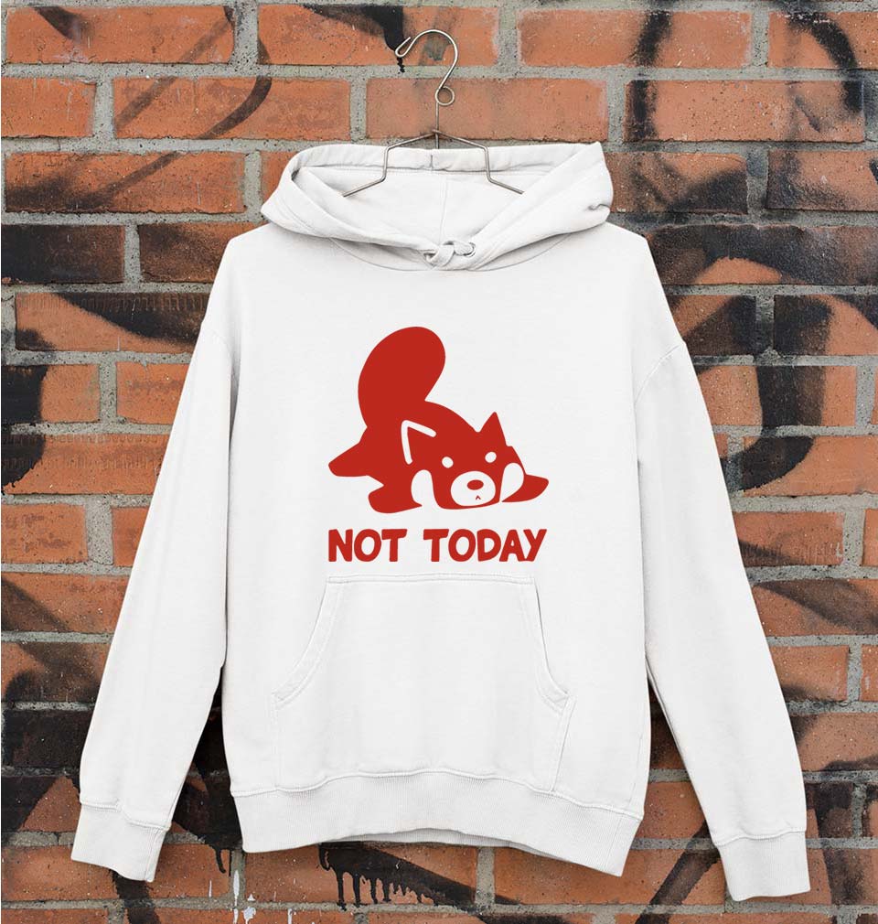 Rocket Raccoon Lazy Not Today Unisex Hoodie for Men/Women-White-Ektarfa.online