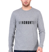Load image into Gallery viewer, Mindhunter Full Sleeves T-Shirt for Men-Grey Melange-Ektarfa.online
