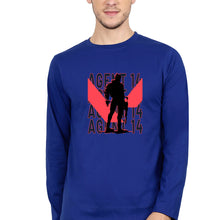 Load image into Gallery viewer, Valorant Full Sleeves T-Shirt for Men-Royal blue-Ektarfa.online
