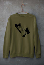 Load image into Gallery viewer, Dog Unisex Sweatshirt for Men/Women-Olive Green-Ektarfa.online
