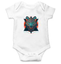 Load image into Gallery viewer, WOLF Kids Romper For Baby Boy/Girl-0-5 Months(18 Inches)-White-Ektarfa.online
