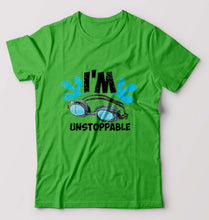 Load image into Gallery viewer, Swimming T-Shirt for Men-flag green-Ektarfa.online
