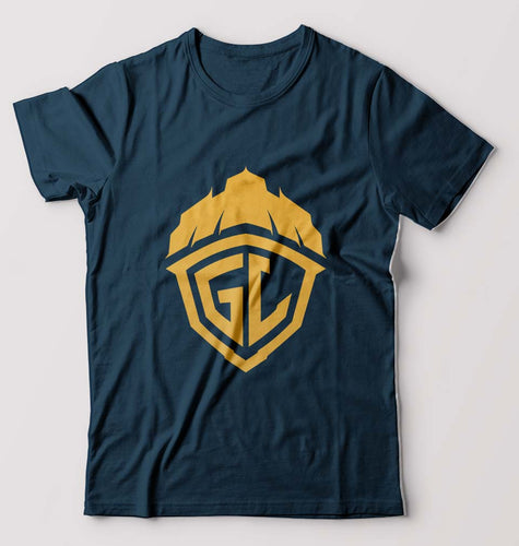Battlegrounds Mobile India (BGMI) T-Shirt for Men-Petrol Blue-Ektarfa.online