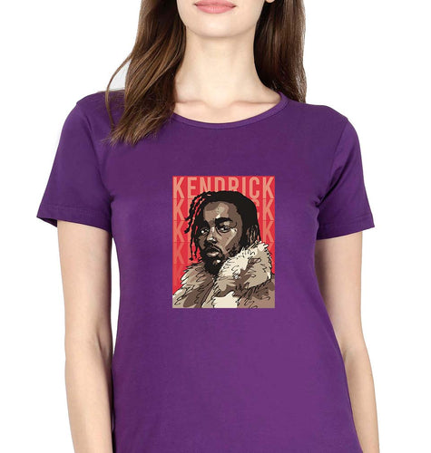 Kendrick Lamar T-Shirt for Women-Purple-Ektarfa.online