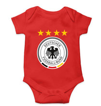 Load image into Gallery viewer, Germany Football Kids Romper For Baby Boy/Girl-0-5 Months(18 Inches)-Red-Ektarfa.online
