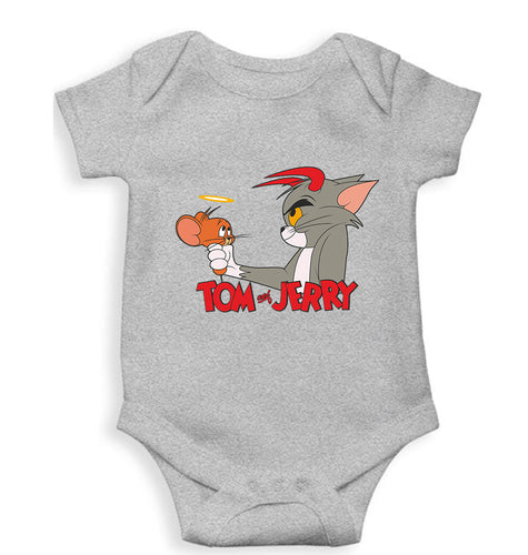 Tom and Jerry Kids Romper For Baby Boy/Girl-Grey-Ektarfa.online