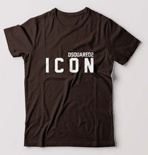 Load image into Gallery viewer, DSQUARED - ICON T-Shirt for Men-S(38 Inches)-Coffee Brown-Ektarfa.online
