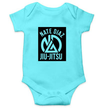 Load image into Gallery viewer, Nate Diaz UFC Kids Romper For Baby Boy/Girl-0-5 Months(18 Inches)-Sky Blue-Ektarfa.online
