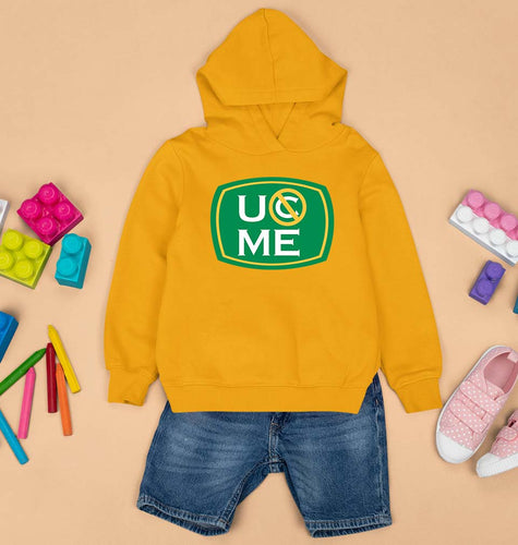 John Cena Kids Hoodie for Boy/Girl-Mustard Yellow-Ektarfa.online