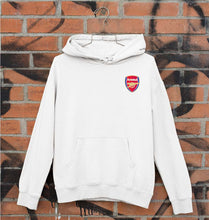 Load image into Gallery viewer, Arsenal Logo Unisex Hoodie for Men/Women-S(40 Inches)-White-Ektarfa.online
