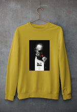 Load image into Gallery viewer, The Godfather Unisex Sweatshirt for Men/Women-S(40 Inches)-Mustard Yellow-Ektarfa.online
