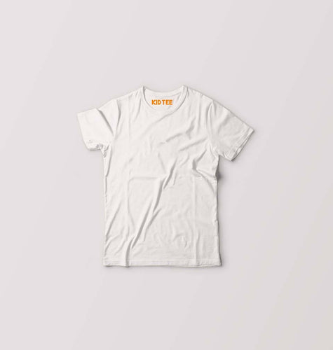 Kids Plain White T-shirt For Boy/Girl-ektarfa.com