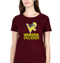 Load image into Gallery viewer, Valentino Rossi(VR 46) T-Shirt for Women-XS(32 Inches)-Maroon-Ektarfa.online
