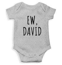 Load image into Gallery viewer, Schitts Creek EW David Kids Romper For Baby Boy/Girl-0-5 Months(18 Inches)-Grey-Ektarfa.online
