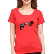 Load image into Gallery viewer, Guns N&#39; Roses T-Shirt for Women-XS(32 Inches)-Red-Ektarfa.online
