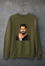 Load image into Gallery viewer, Hardik Pandya Unisex Sweatshirt for Men/Women-Olive Green-Ektarfa.online
