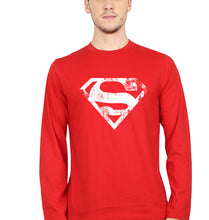 Load image into Gallery viewer, Superman Superhero Full Sleeves T-Shirt for Men-Red-Ektarfa.online
