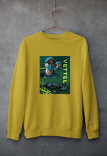 Load image into Gallery viewer, Sebastian Vettel F1 Unisex Sweatshirt for Men/Women-S(40 Inches)-Mustard Yellow-Ektarfa.online

