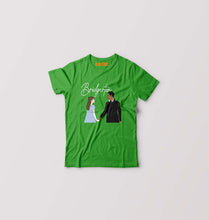 Load image into Gallery viewer, Bridgerton Kids T-Shirt for Boy/Girl-Flag Green-Ektarfa.online
