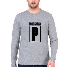 Load image into Gallery viewer, Portishead Full Sleeves T-Shirt for Men-Grey Melange-Ektarfa.online
