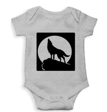 Load image into Gallery viewer, Wolf Kids Romper For Baby Boy/Girl-0-5 Months(18 Inches)-Grey-Ektarfa.online
