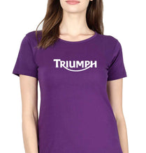 Load image into Gallery viewer, Triumph T-Shirt for Women-Purple-Ektarfa.online
