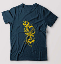 Load image into Gallery viewer, Mahakal Mahadev Bholenath Shiva Shivji T-Shirt for Men-Petrol Blue-Ektarfa.online
