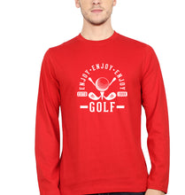 Load image into Gallery viewer, Golf Full Sleeves T-Shirt for Men-Red-Ektarfa.online
