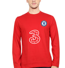 Load image into Gallery viewer, Chelsea 2021-22 Full Sleeves T-Shirt for Men-S(38 Inches)-Red-Ektarfa.online
