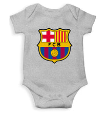 Load image into Gallery viewer, Barcelona Kids Romper For Baby Boy/Girl-0-5 Months(18 Inches)-Grey-Ektarfa.online
