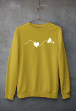 Load image into Gallery viewer, Badminton Unisex Sweatshirt for Men/Women-Mustard Yellow-Ektarfa.online
