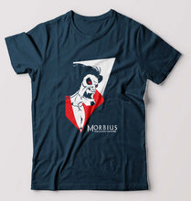 Load image into Gallery viewer, Morbious T-Shirt for Men-S(38 Inches)-Petrol Blue-Ektarfa.online
